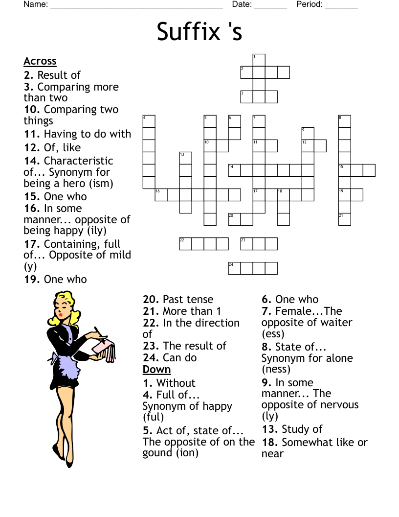 french state crossword clue