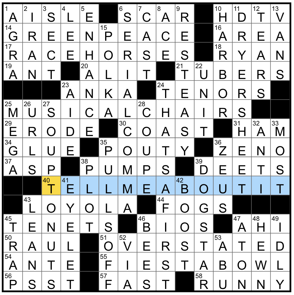 Friday June 9 2023 Diary Of A Crossword Fiend