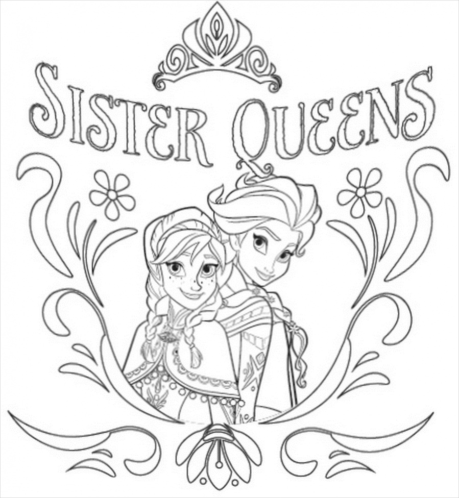 Frozen Coloring Pages FREE 24 In AI PDF