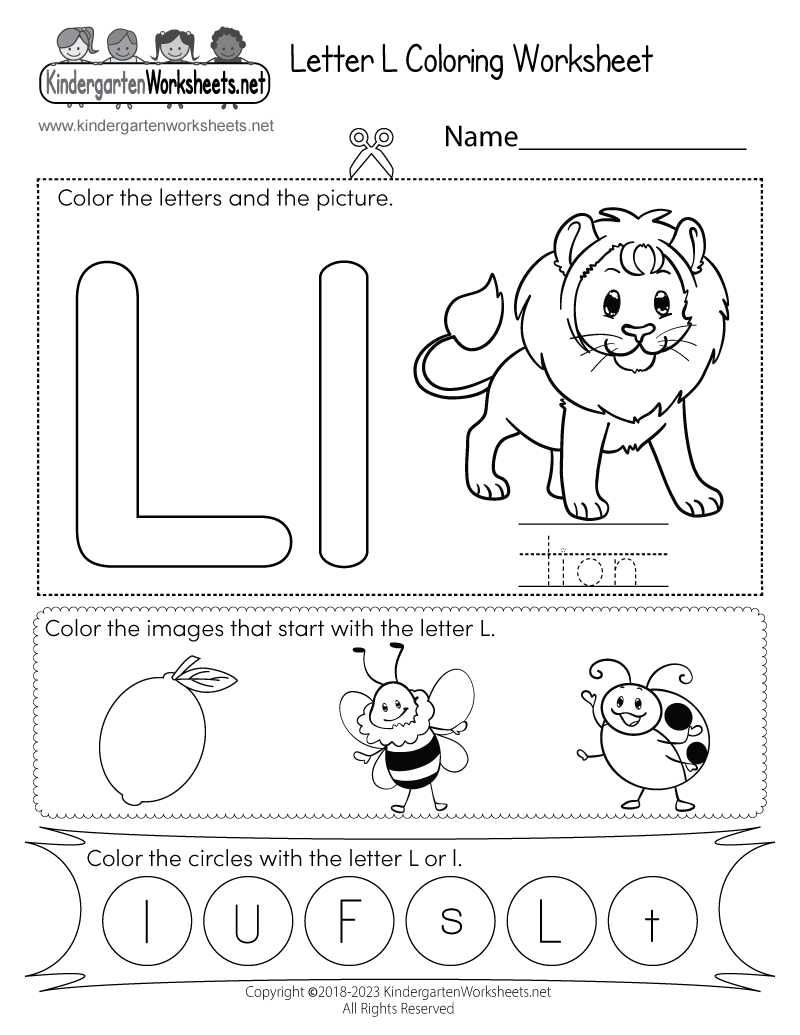 letter l worksheets for preschool letter l worksheets for preschool