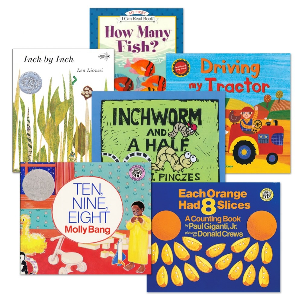Fun With Math Books Set Of 6 Kaplan Early Learning