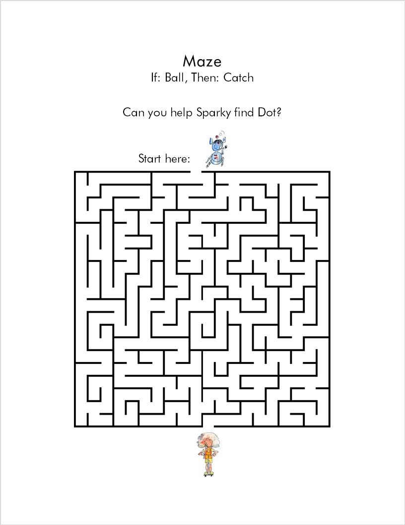 Fun Worksheets If Ball Then Catch Fun Worksheets If Ball Then Catch