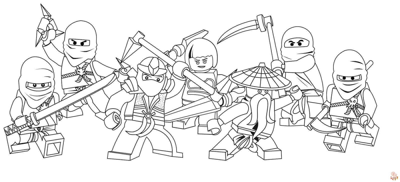Gallery Lego Ninjago Coloring Pages To Teach Kids About Colors Gallery Lego Ninjago Coloring Pages To Teach Kids About Colors