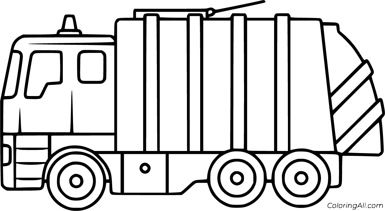 Garbage Truck Coloring Pages 21 Free Printables ColoringAll Garbage Truck Coloring Pages 21 Free Printables ColoringAll