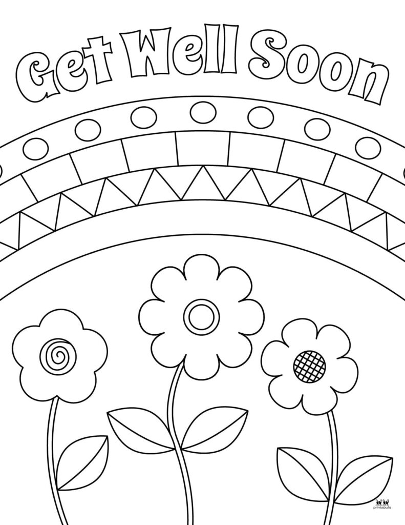 get well coloring pages get well coloring pages