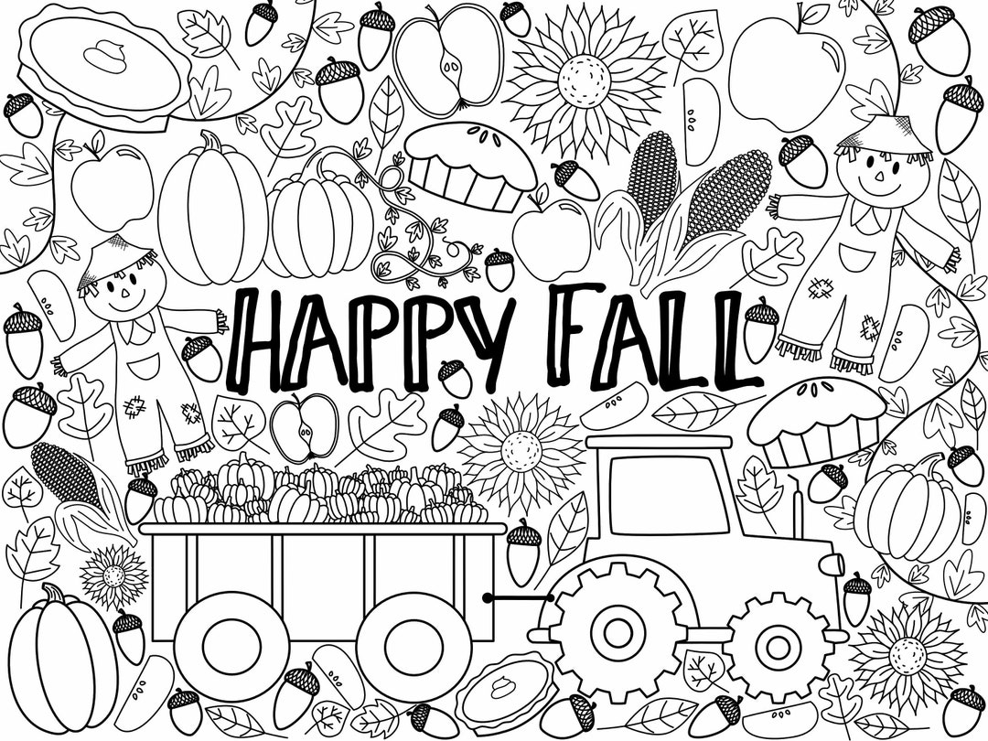 free fall color sheets