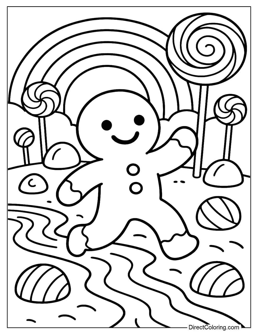 Gingerbread Man Coloring Pages Free PDF To Download And Print Gingerbread Man Coloring Pages Free PDF To Download And Print