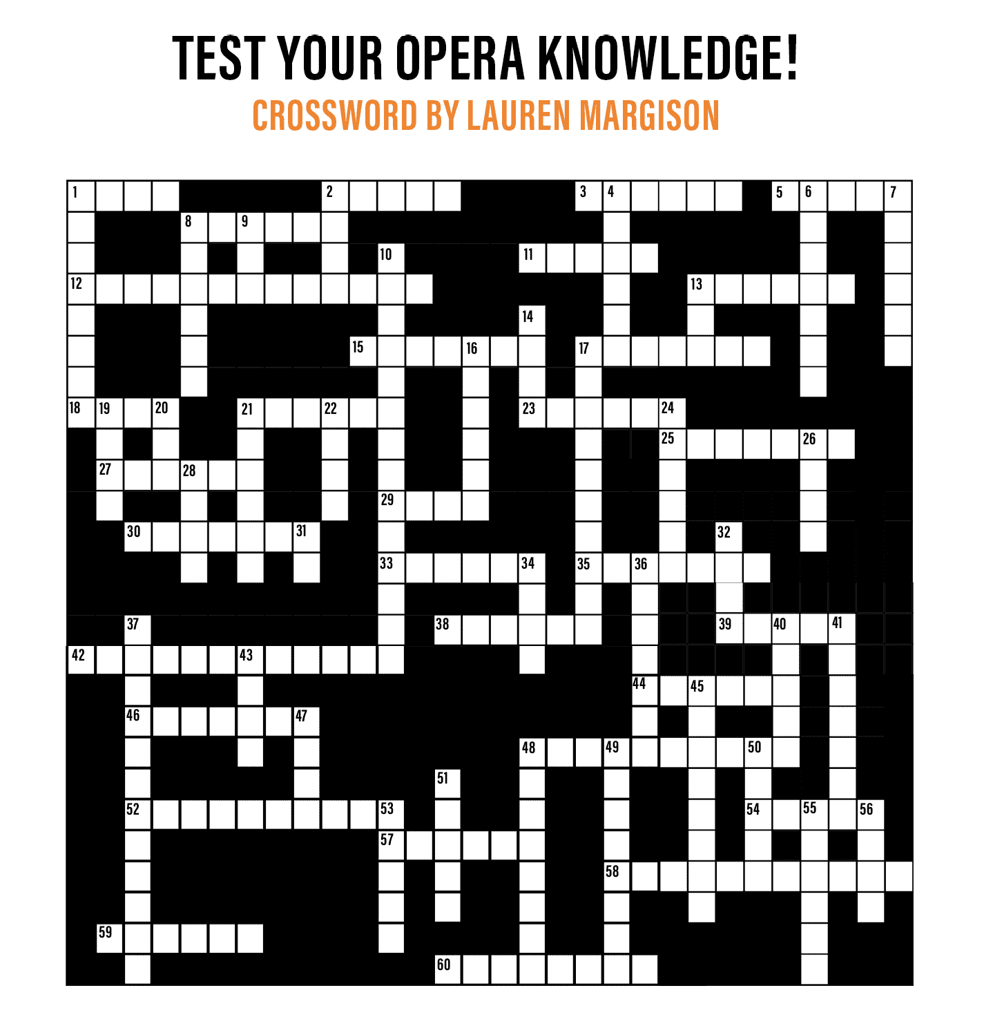 opera solo crossword clue