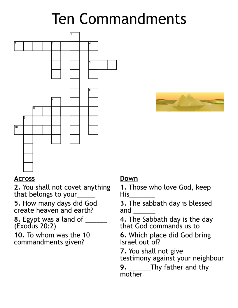 GOD IS LOVE Crossword WordMint