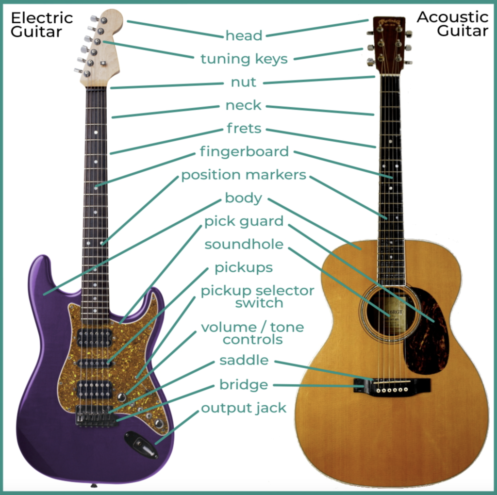 Guitar Anatomy Understanding The Different Parts Of The Guitar Liberty Park Music Guitar Anatomy Understanding The Different Parts Of The Guitar Liberty Park Music
