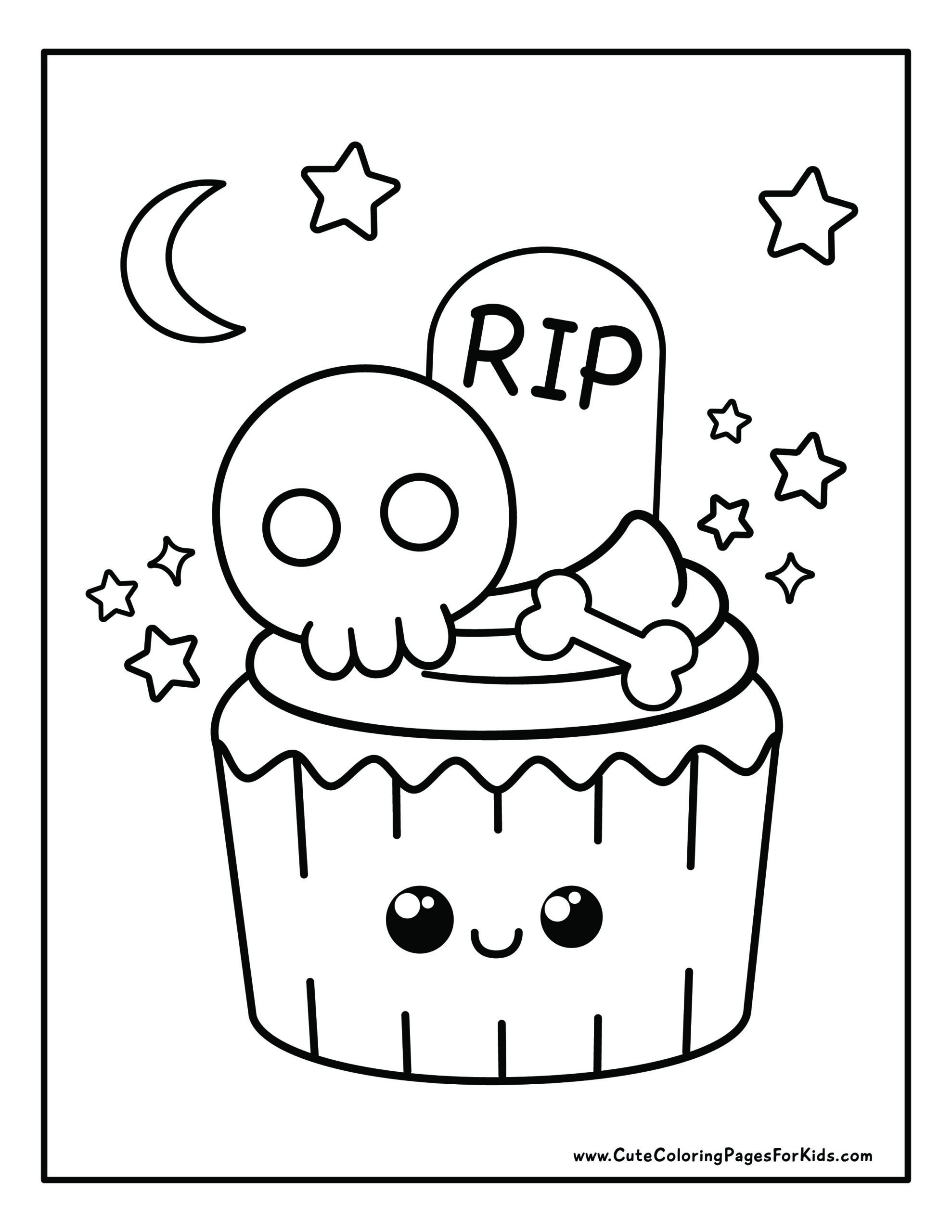 coloring pages of halloween