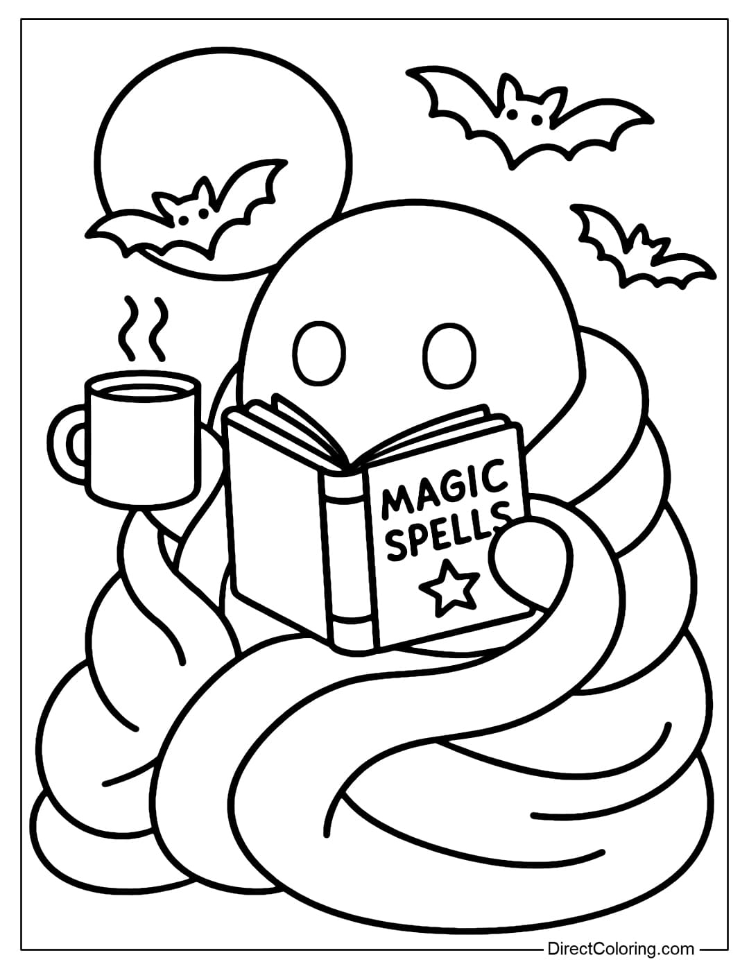 Halloween Coloring Pages Free PDF To Download And Print