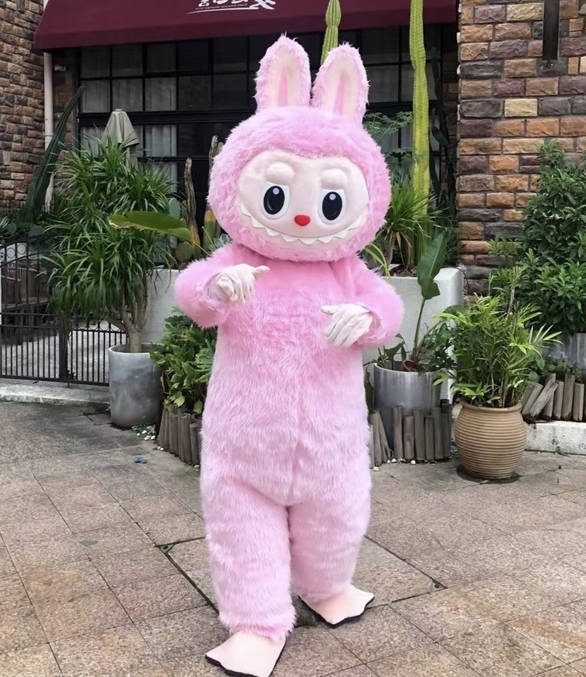 Halloween Labubu Mascot Costume Christmas Cute Anime Theme Custom Fancy Dress EBay Halloween Labubu Mascot Costume Christmas Cute Anime Theme Custom Fancy Dress EBay