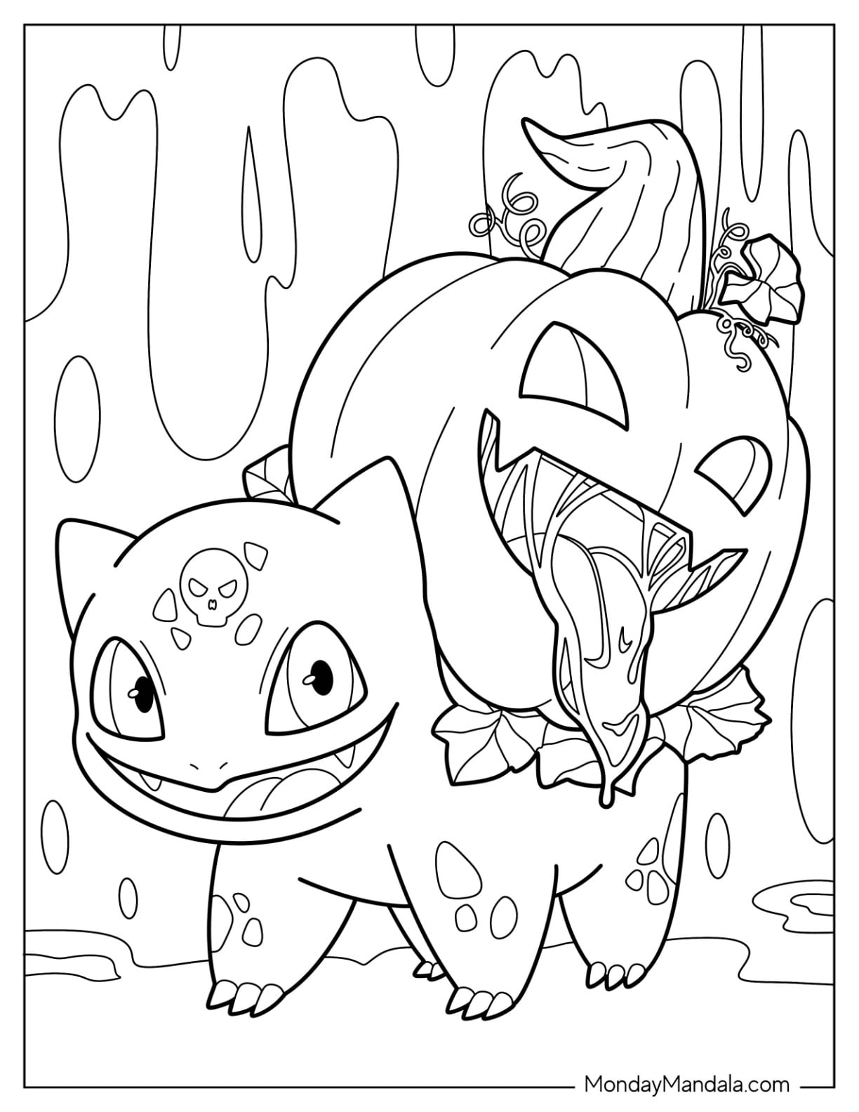 Halloween Pokemon Coloring Pages Free PDF Printables Halloween Pokemon Coloring Pages Free PDF Printables