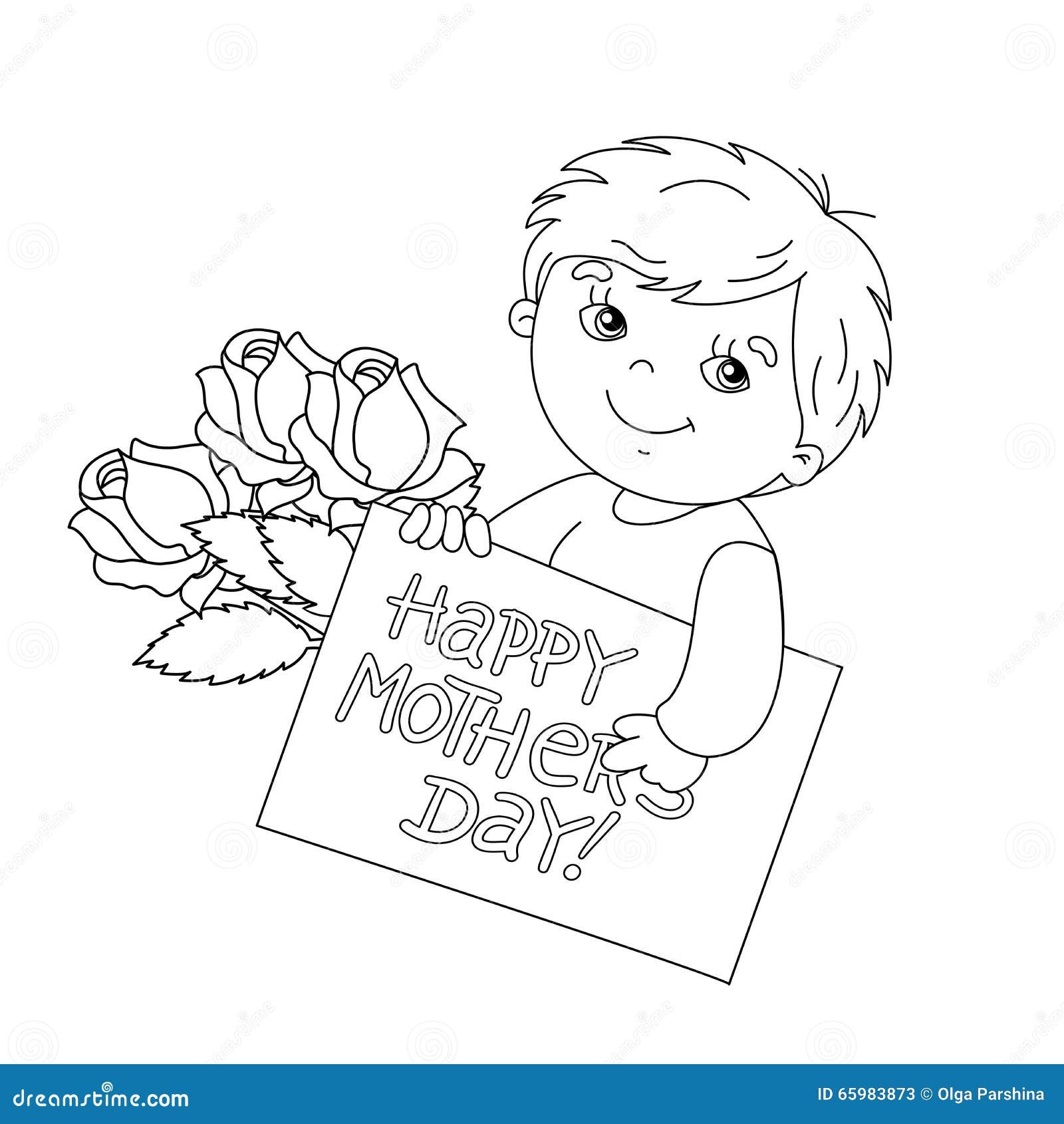 Happy Mother Day Coloring Boy Stock Illustrations 104 Happy Mother Day Coloring Boy Stock Illustrations Vectors Clipart Dreamstime