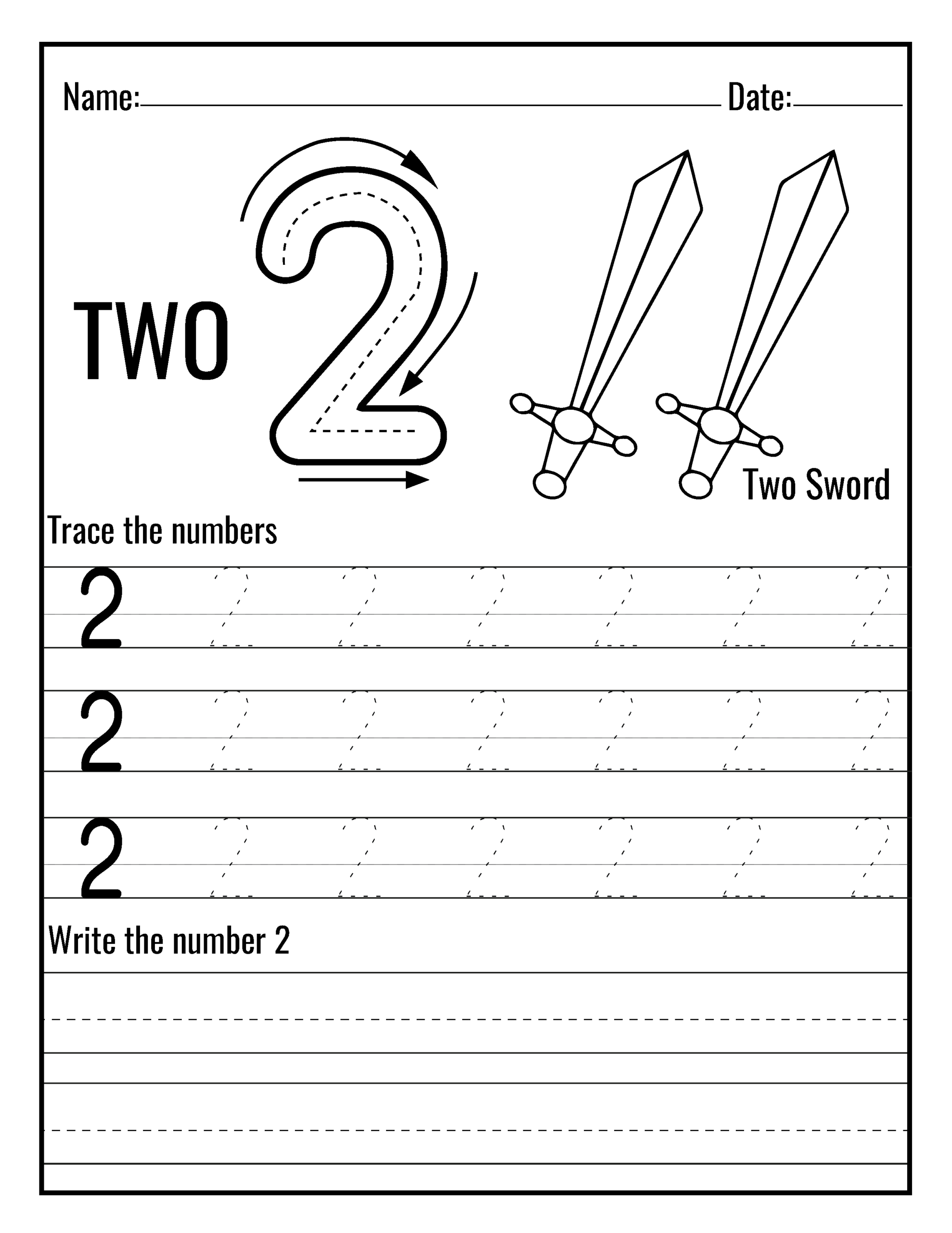 Help Your Kids Learn Numbers With 1 10 Number Tracing Prek Worksheets Made By Teachers Help Your Kids Learn Numbers With 1 10 Number Tracing Prek Worksheets Made By Teachers
