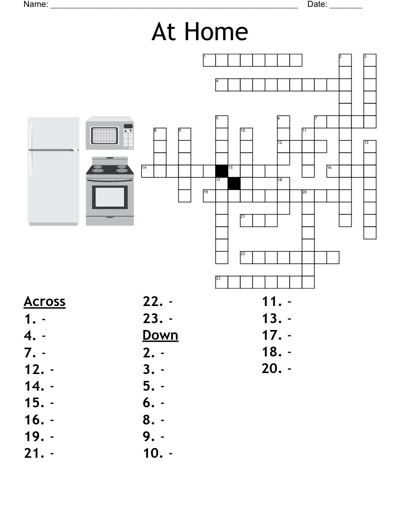 House Terms Crossword WordMint