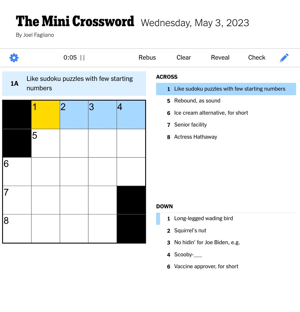 wading birds crossword puzzle clue