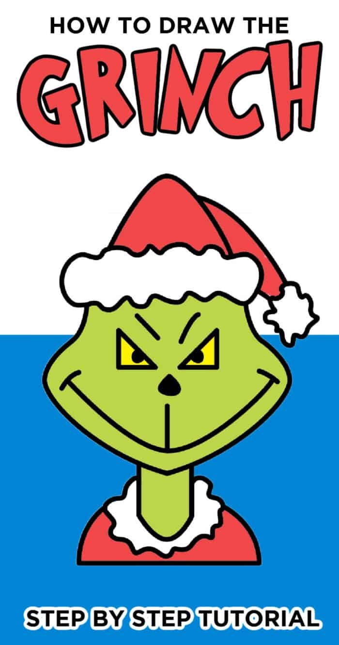 How To Draw The Grinch Made With HAPPY How To Draw The Grinch Made With HAPPY