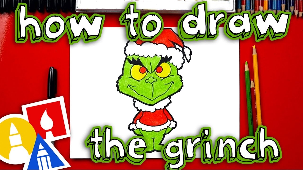 How To Draw The Grinch YouTube How To Draw The Grinch YouTube
