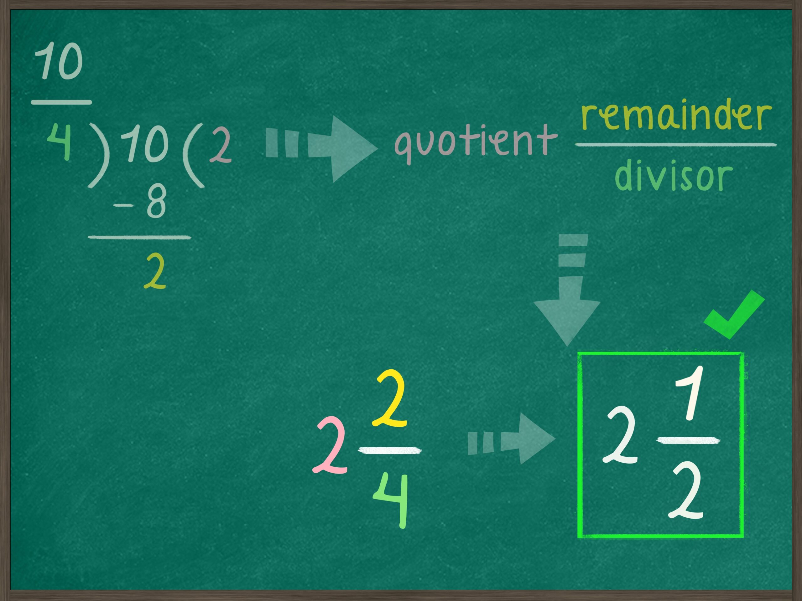 How To Simplify An Improper Fraction 12 Steps with Pictures 