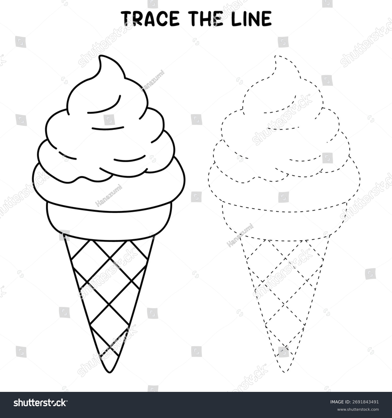 ice cream cone color sheet ice cream cone color sheet
