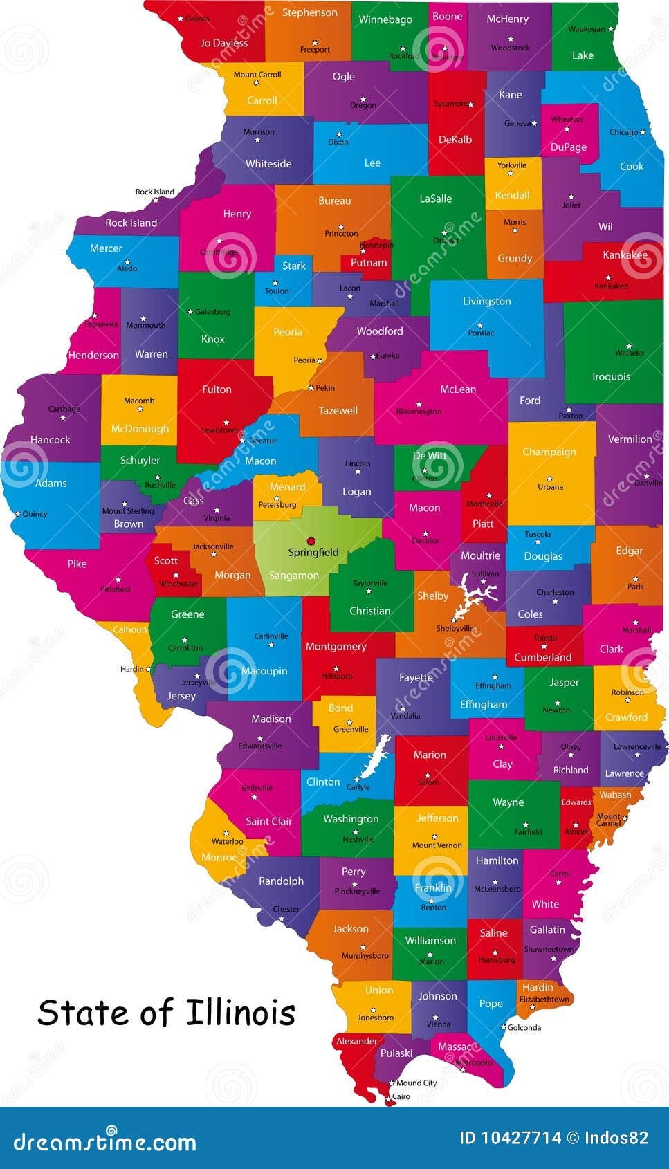 Illinois County Map Stock Illustrations 2 495 Illinois County Map Stock Illustrations Vectors Clipart Dreamstime