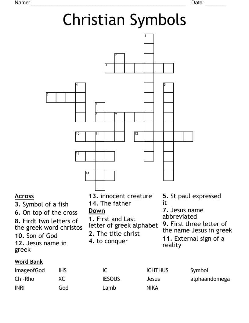 Incarnation Word Search WordMint