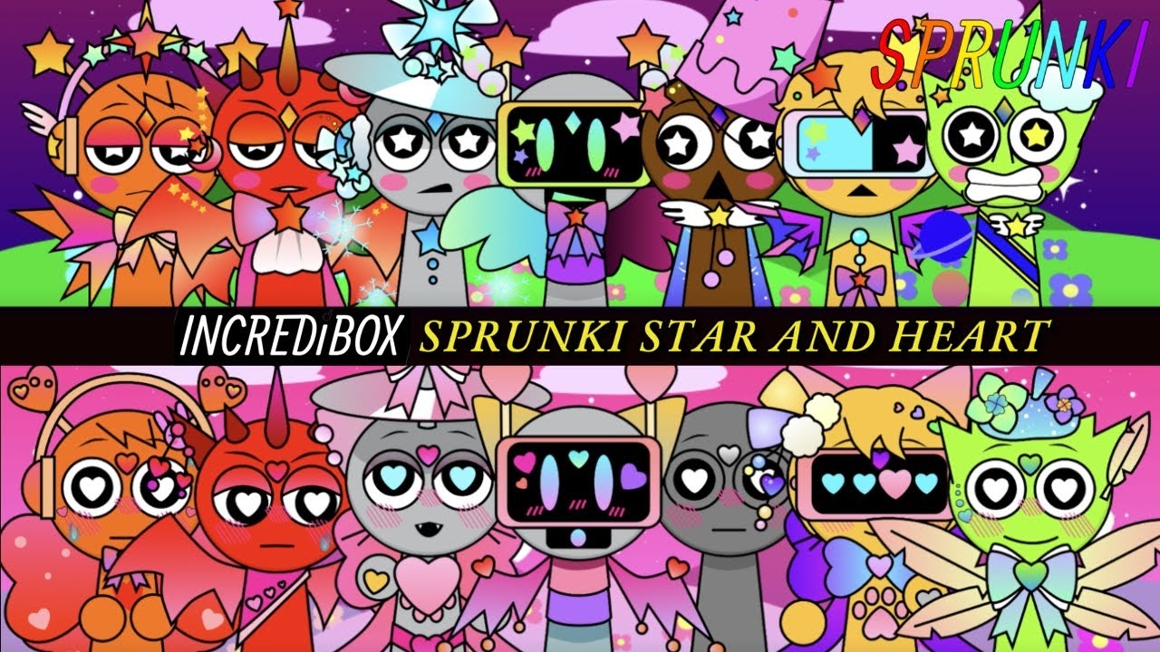 Incredibox Sprunki Star And Heart Fun Horror Gameplay YouTube
