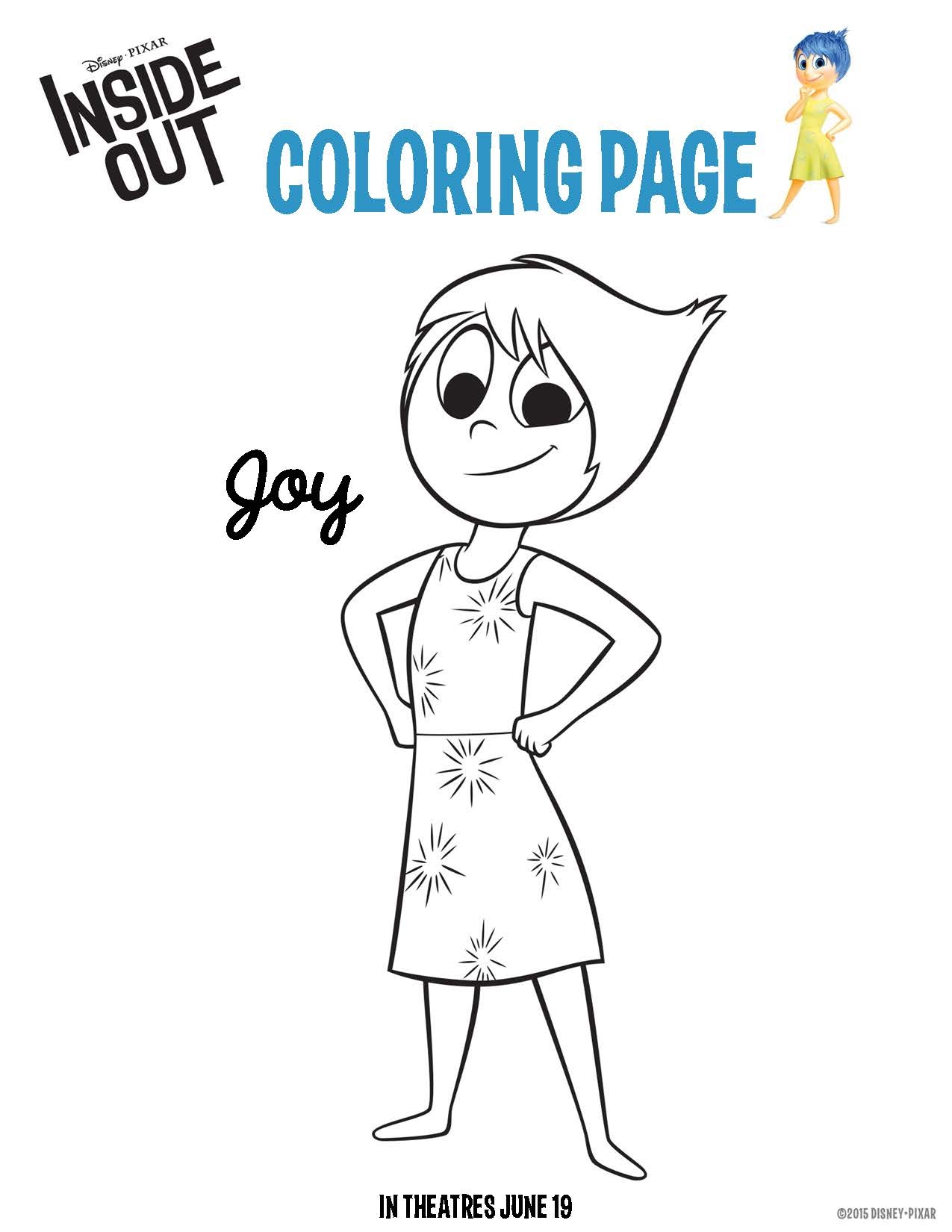Inside Out 2 Coloring Pages And Printables Inside Out 2 Coloring Pages And Printables