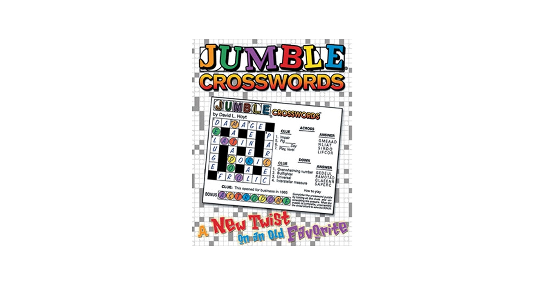 Jumble Crosswords A New Twist On An Old Favorite Jumbles Tribune Media Services 9781572433472 Amazon Books