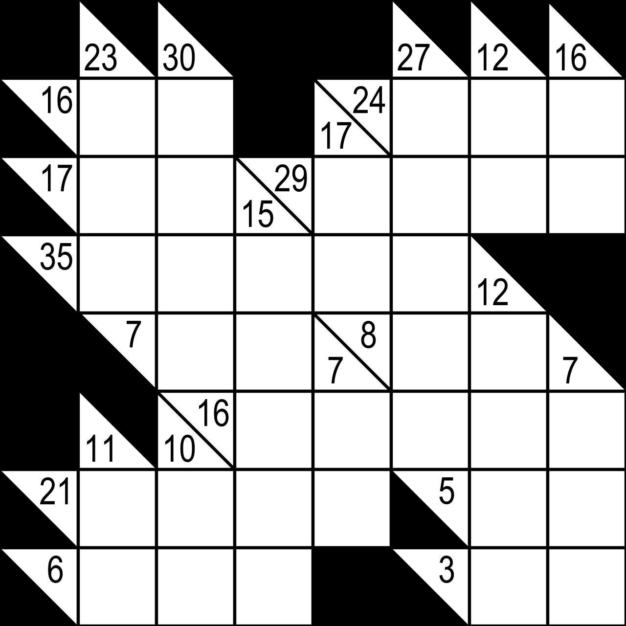 Kakuro Wikipedia Kakuro Wikipedia