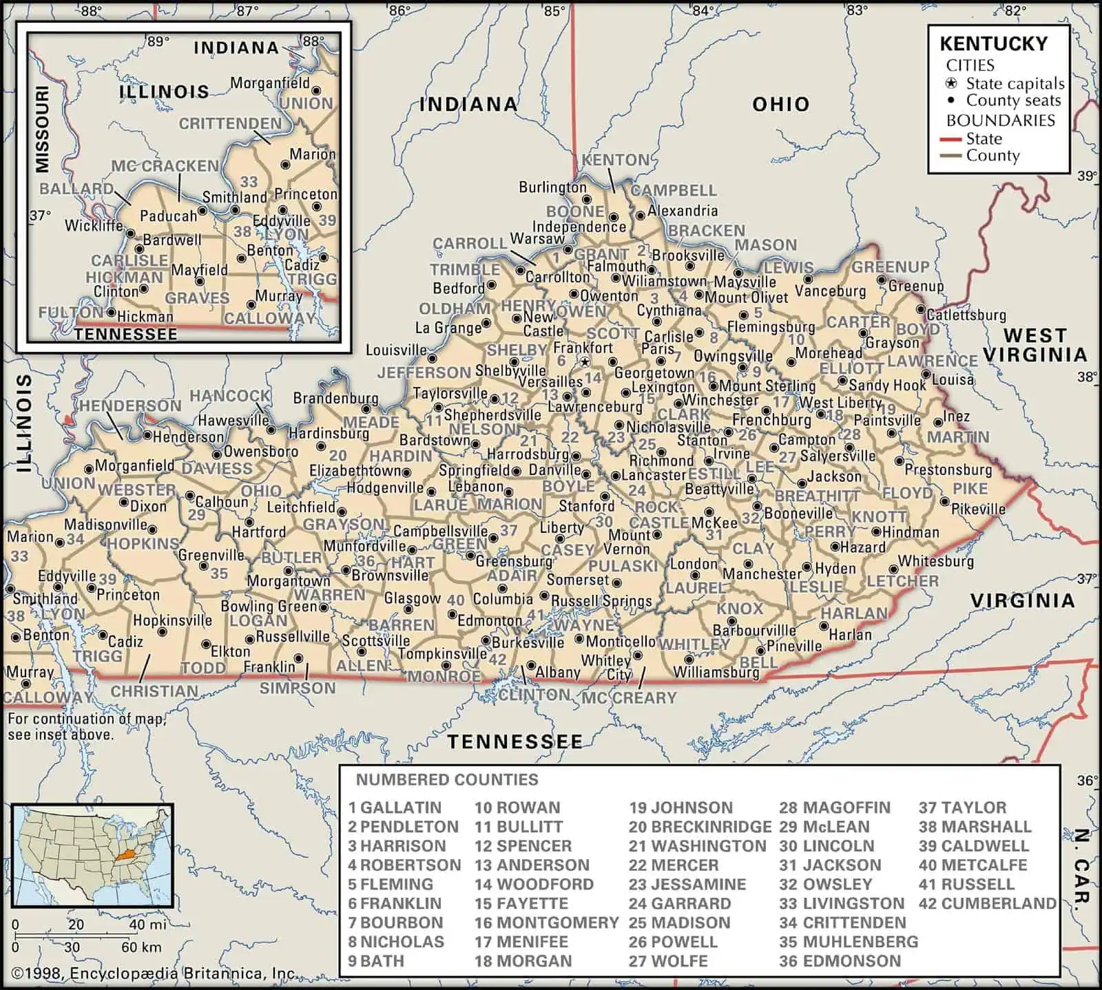 Kentucky County Maps Interactive History Complete List Kentucky County Maps Interactive History Complete List