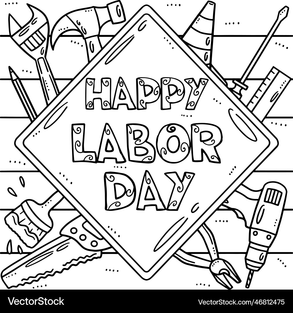 Labor Day Kids Vector Images Graphics For Commercial Use VectorStock