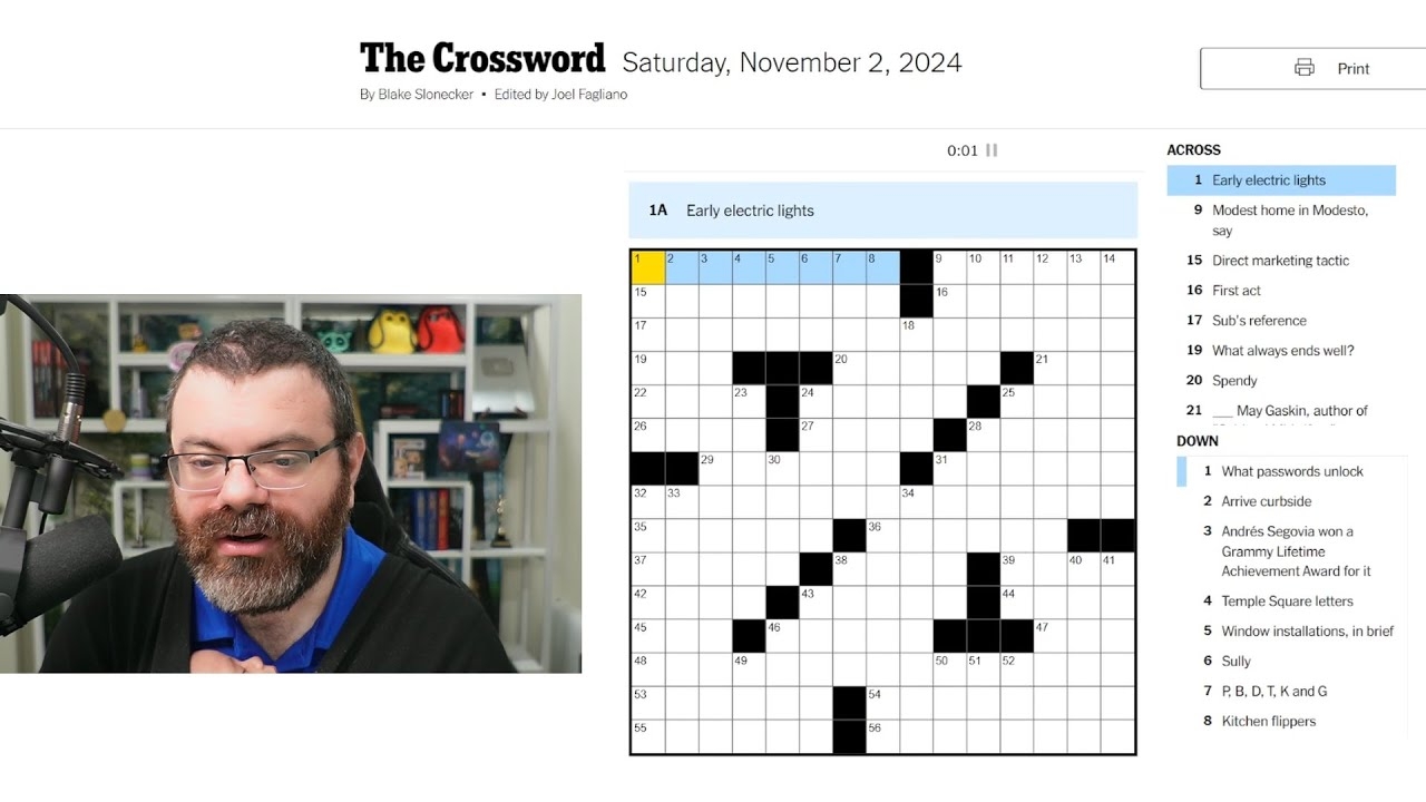 early electric lights nyt crossword early electric lights nyt crossword