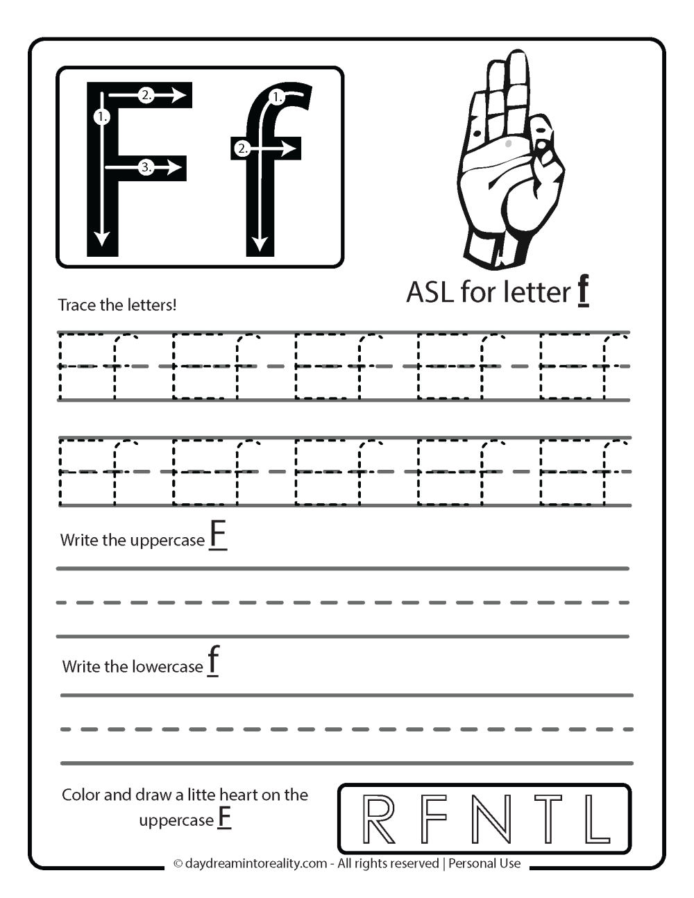 letter f traceable worksheets letter f traceable worksheets