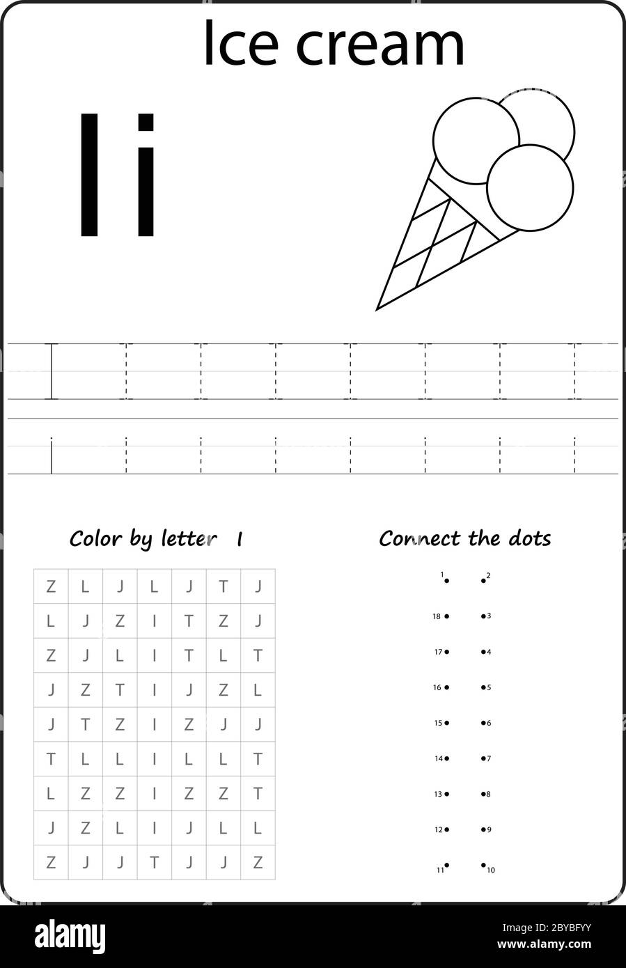 letter i worksheets for kindergarten letter i worksheets for kindergarten