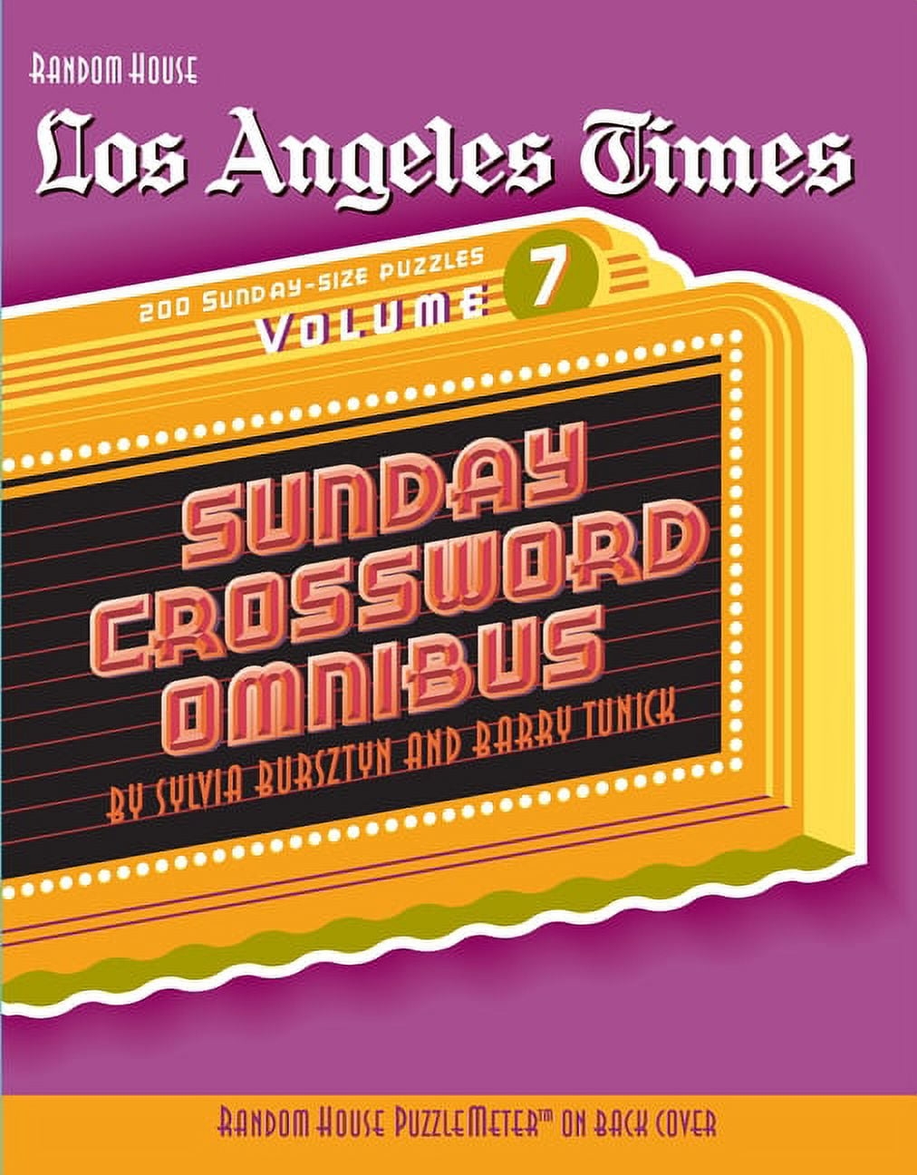 Los Angeles Times Los Angeles Times Sunday Crossword Omnibus Volume 3 Book 29 Paperback Walmart