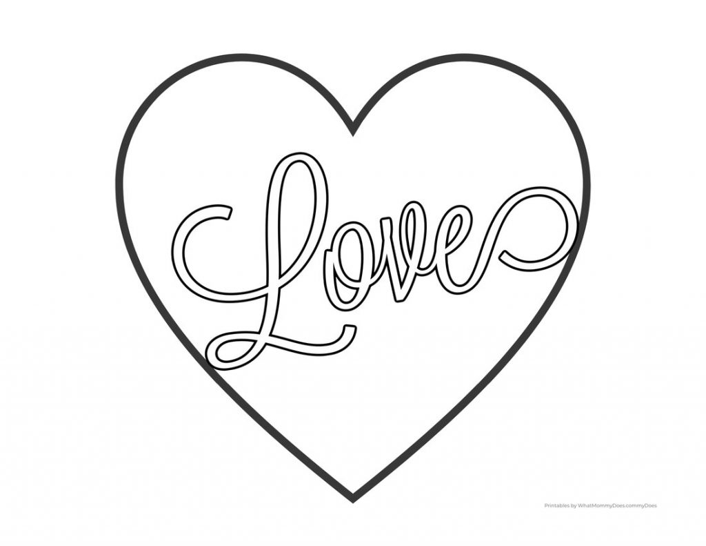 printable heart coloring pages printable heart coloring pages