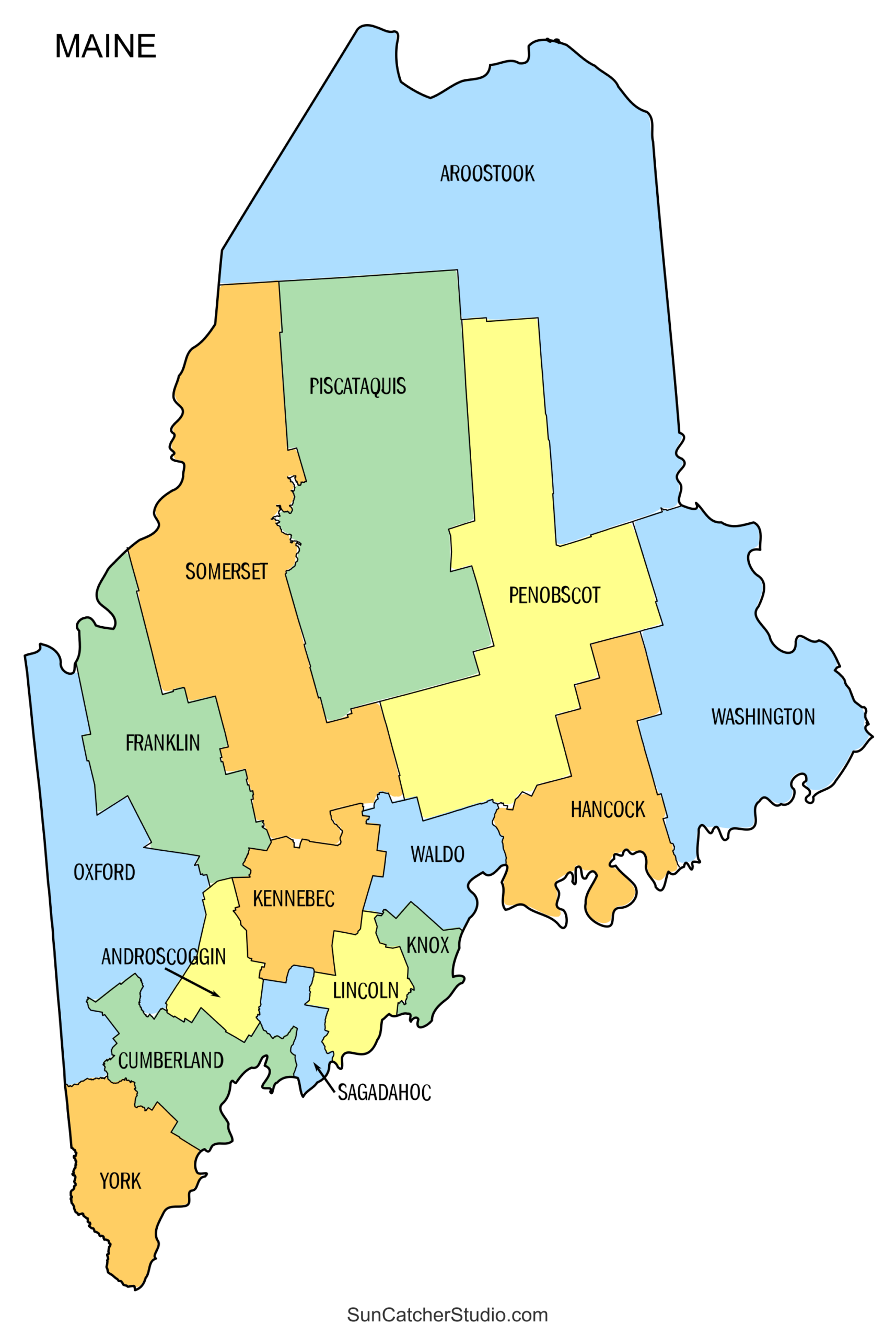 Maine County Map Printable State Map With County Lines Free Printables Lettering SVG Files Tools Apps Maine County Map Printable State Map With County Lines Free Printables Lettering SVG Files Tools Apps