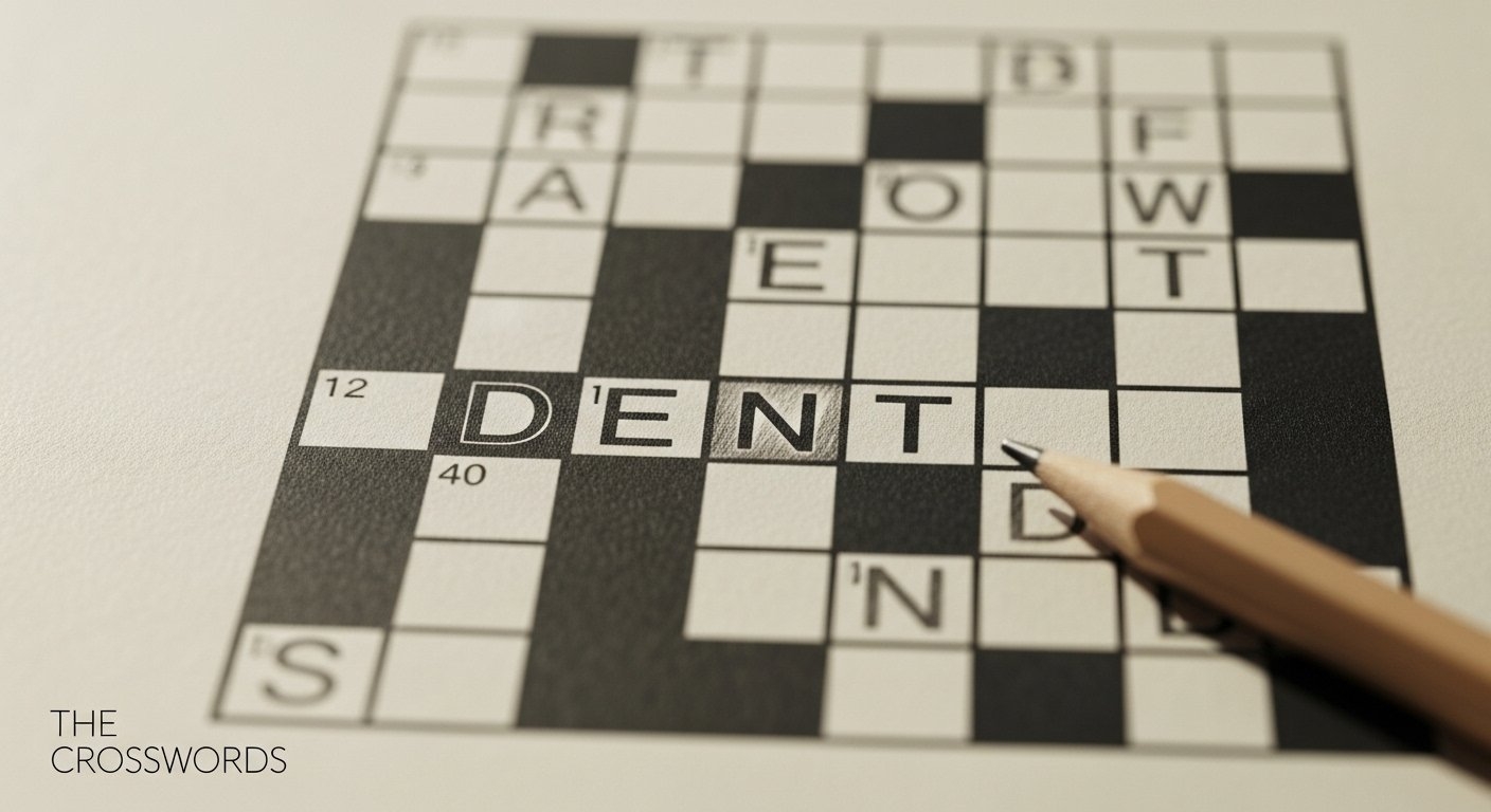 Make An Impression On NYT Crossword Clue Answer DENT The Crosswords