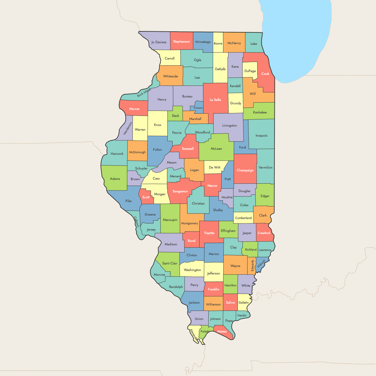 Map Of Illinois Counties Explore Download Create Your Own Ultimaps Map Of Illinois Counties Explore Download Create Your Own Ultimaps