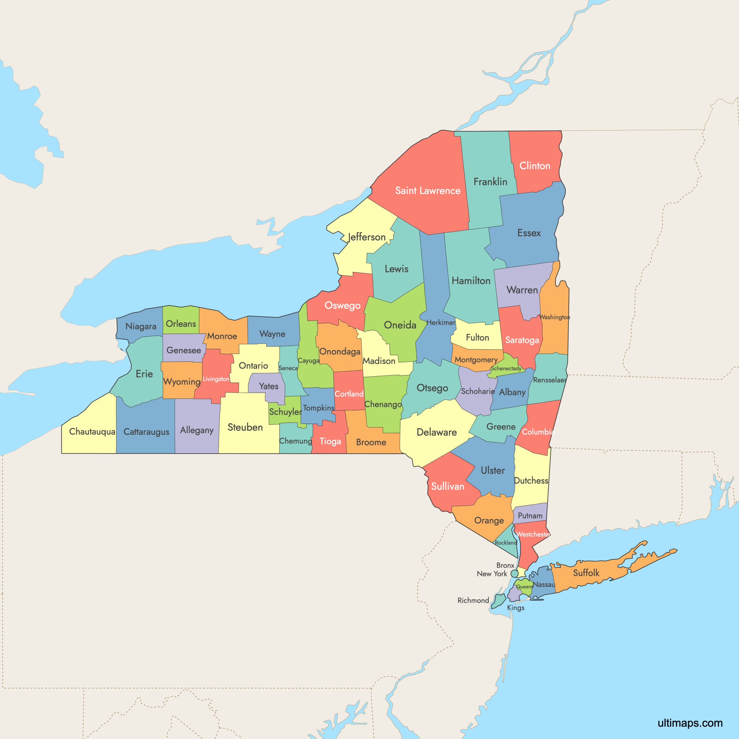 Map Of New York Counties Explore Download Create Your Own Ultimaps Map Of New York Counties Explore Download Create Your Own Ultimaps