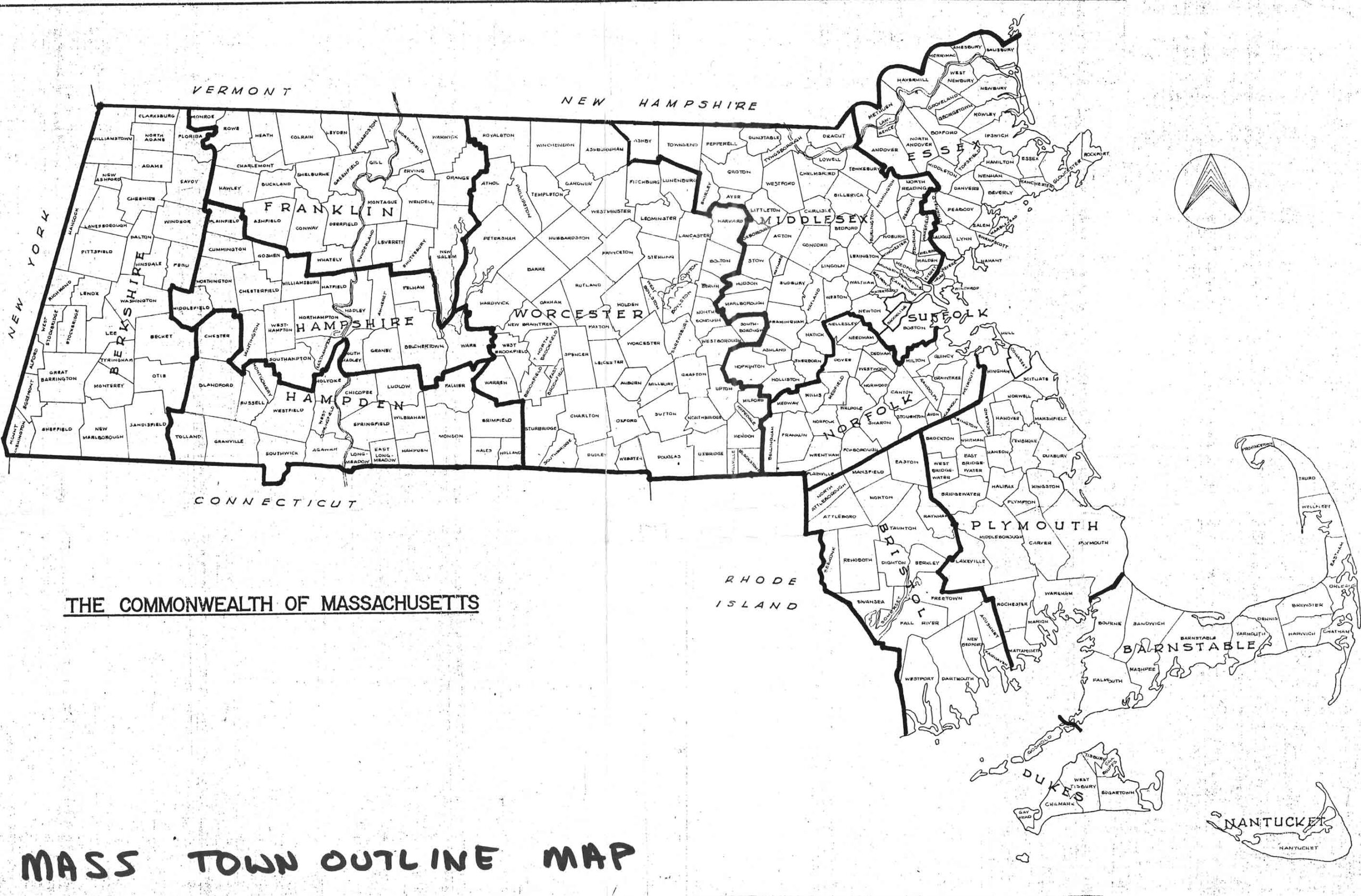 Massachusetts County Town Index List Massachusetts County Town Index List