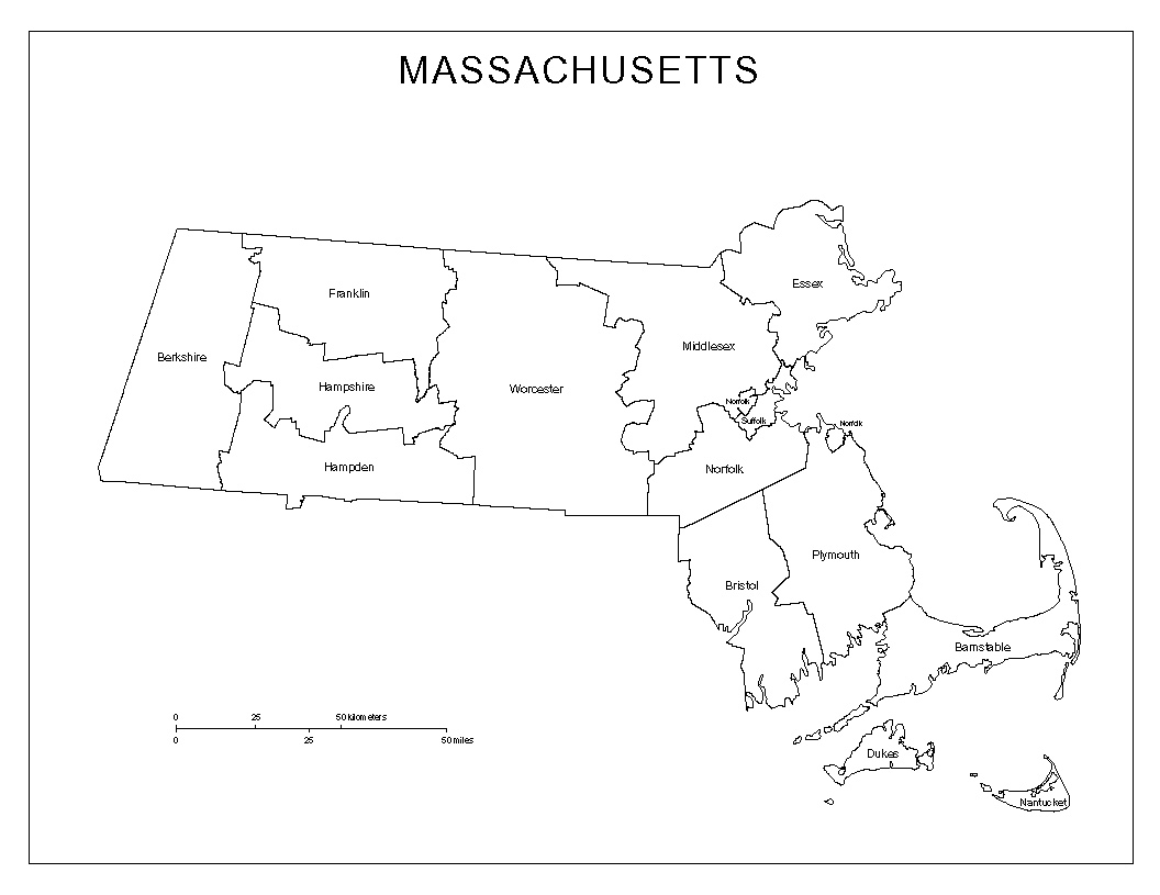 county map of massachusetts county map of massachusetts