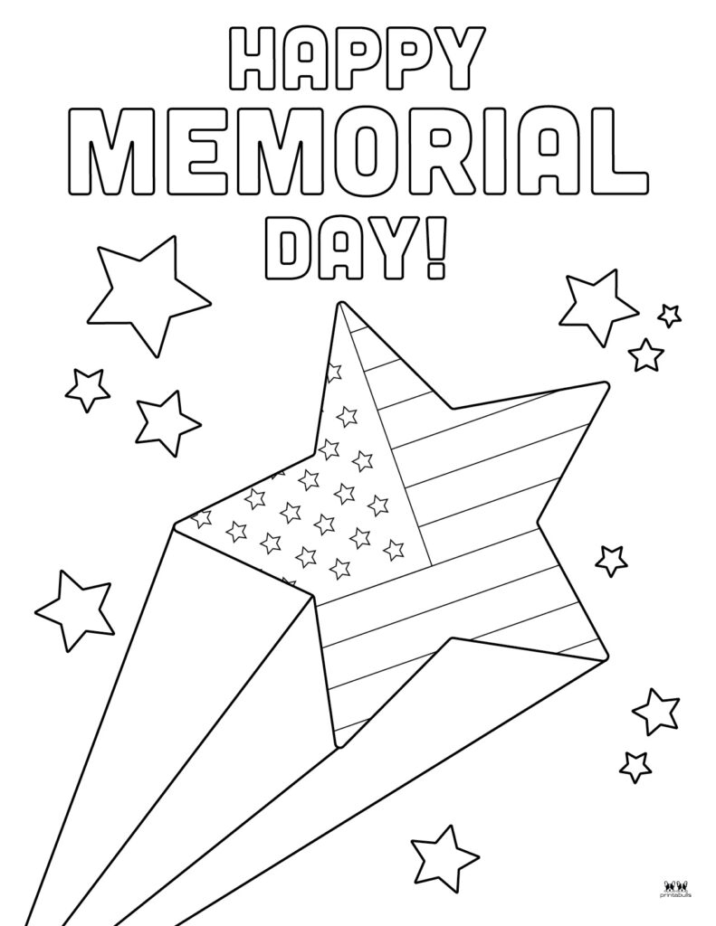 memorial day color pages memorial day color pages