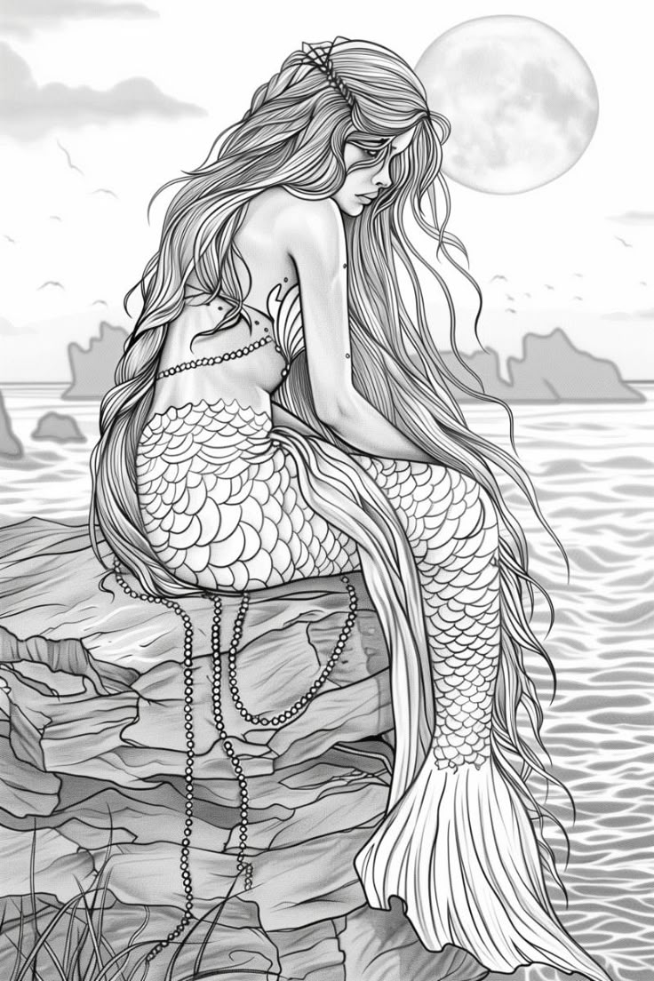 free coloring pages mermaids free coloring pages mermaids