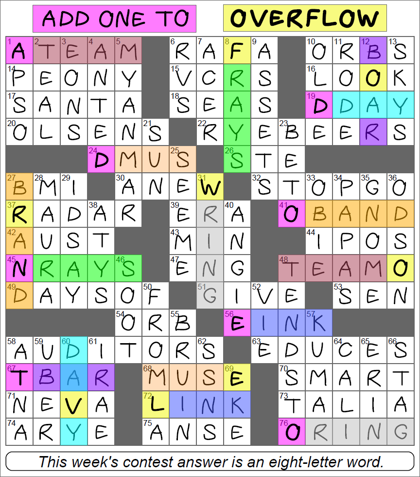 talk on and on crossword clue