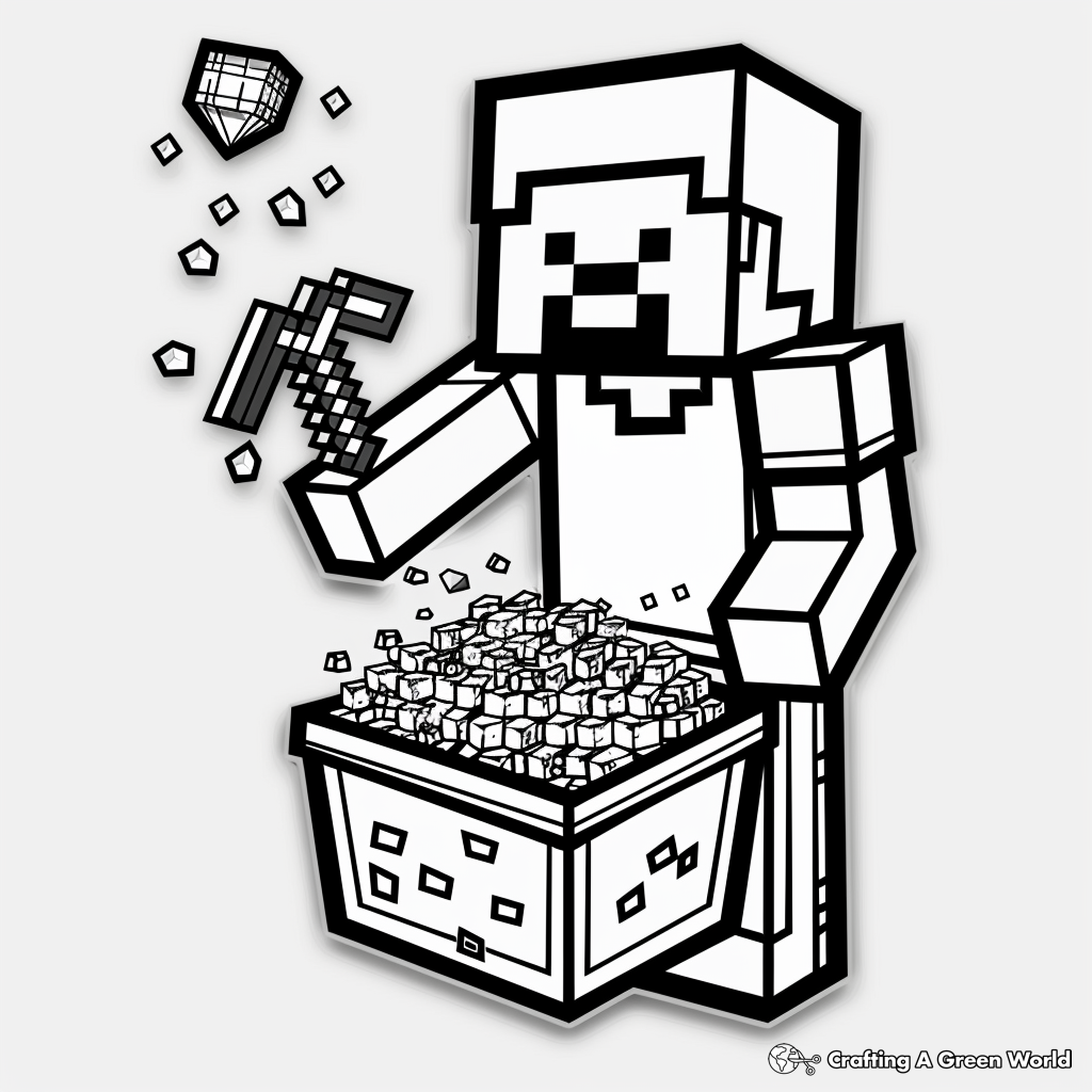 coloring pages minecraft steve coloring pages minecraft steve