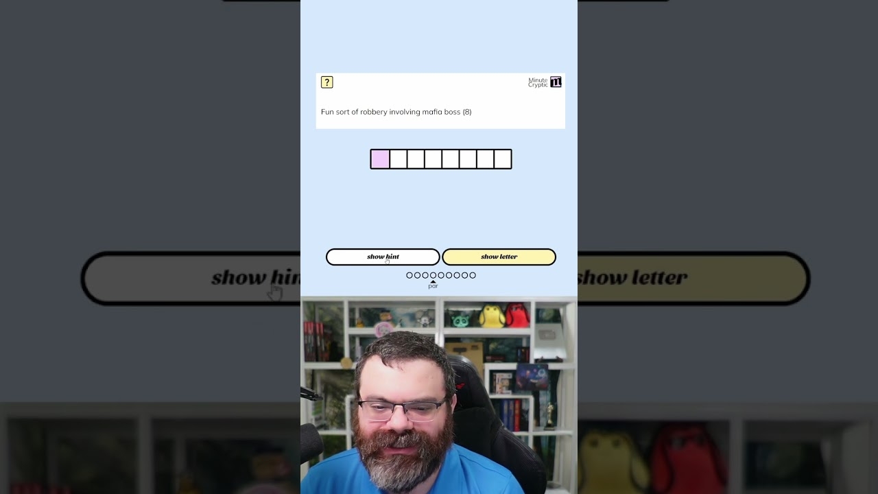 Minute Cryptic Oct 13th 2024 wordgames crypticcrossword crossword YouTube